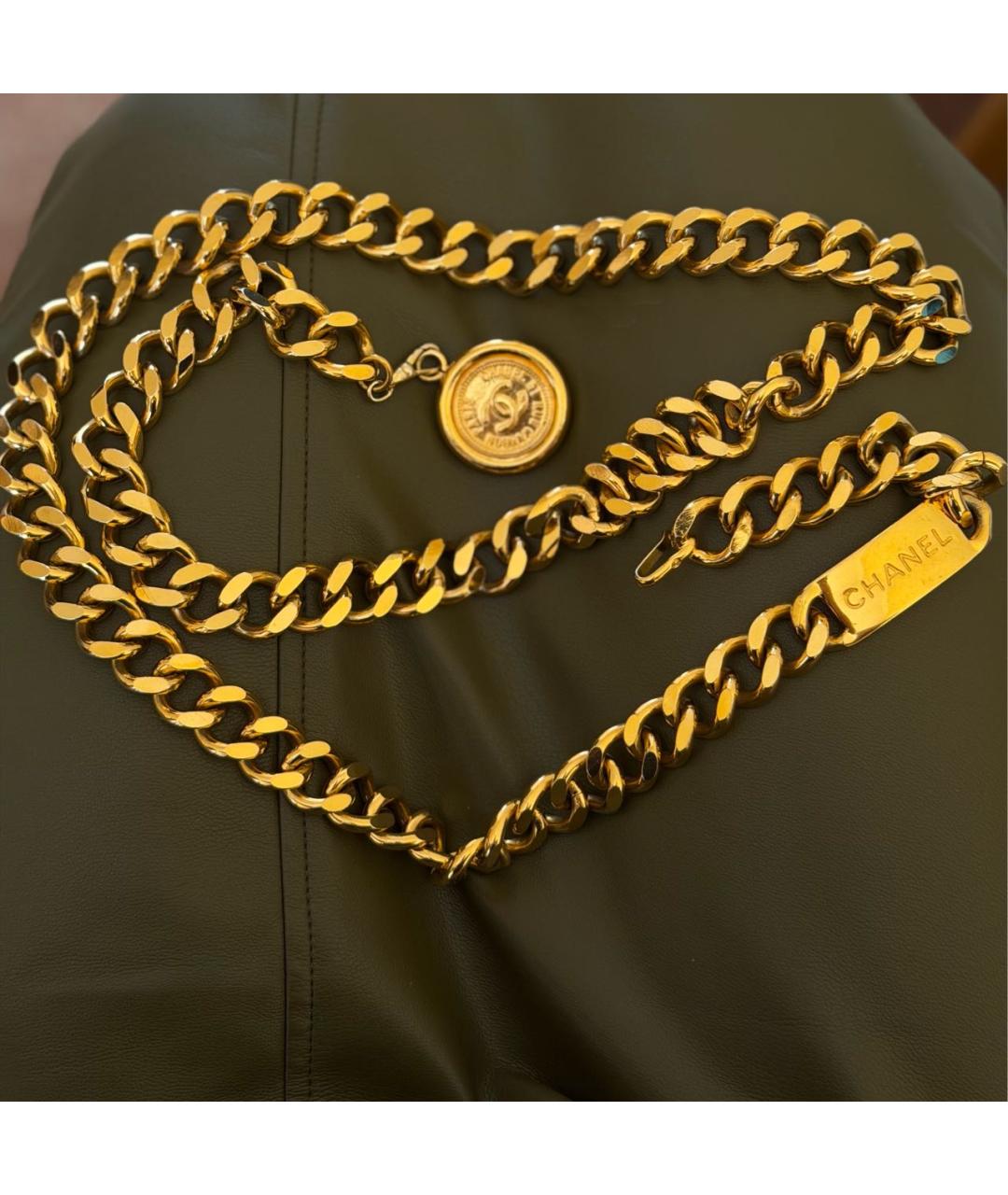 CHANEL Золотой ремень, фото 5