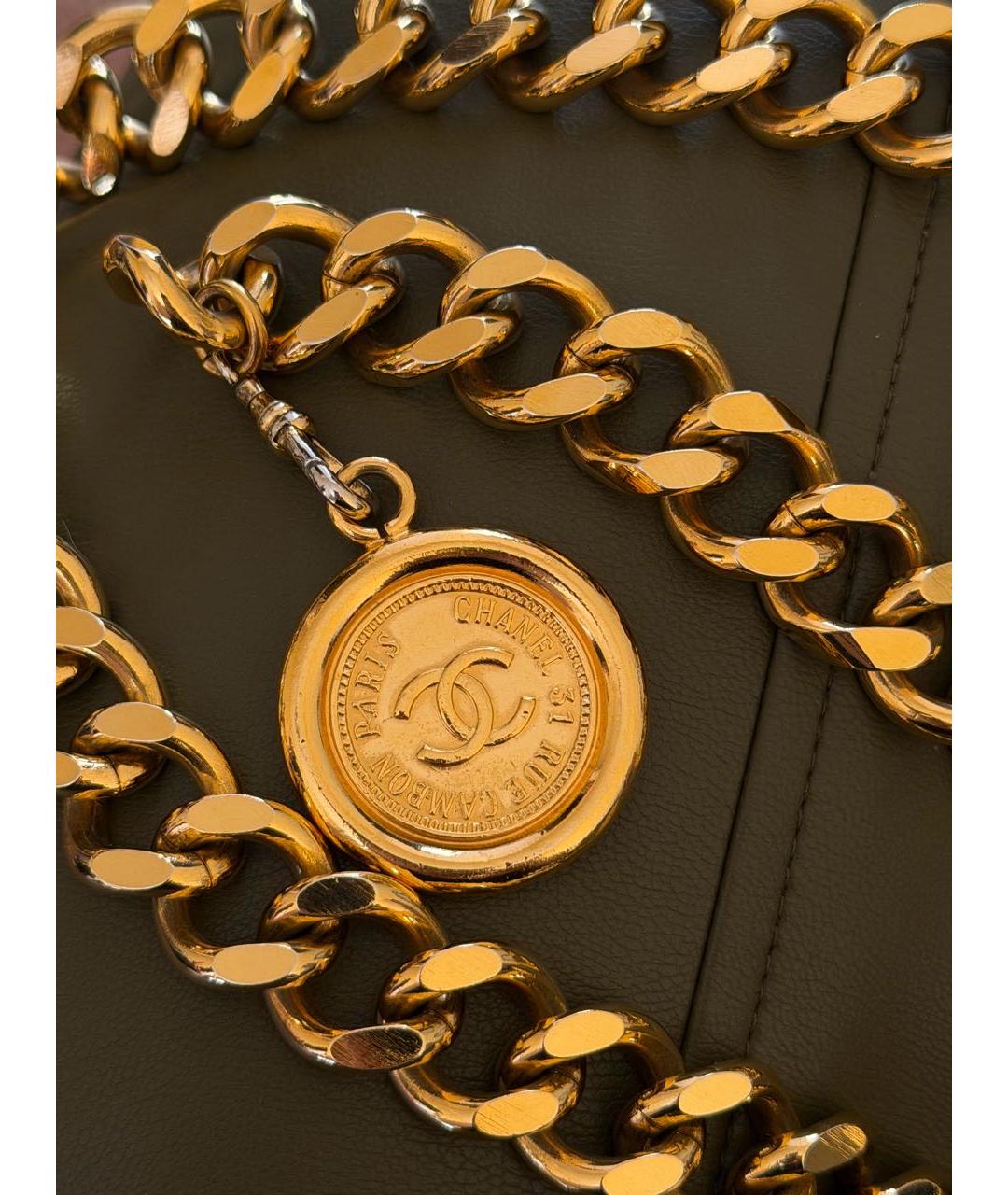 CHANEL Золотой ремень, фото 2