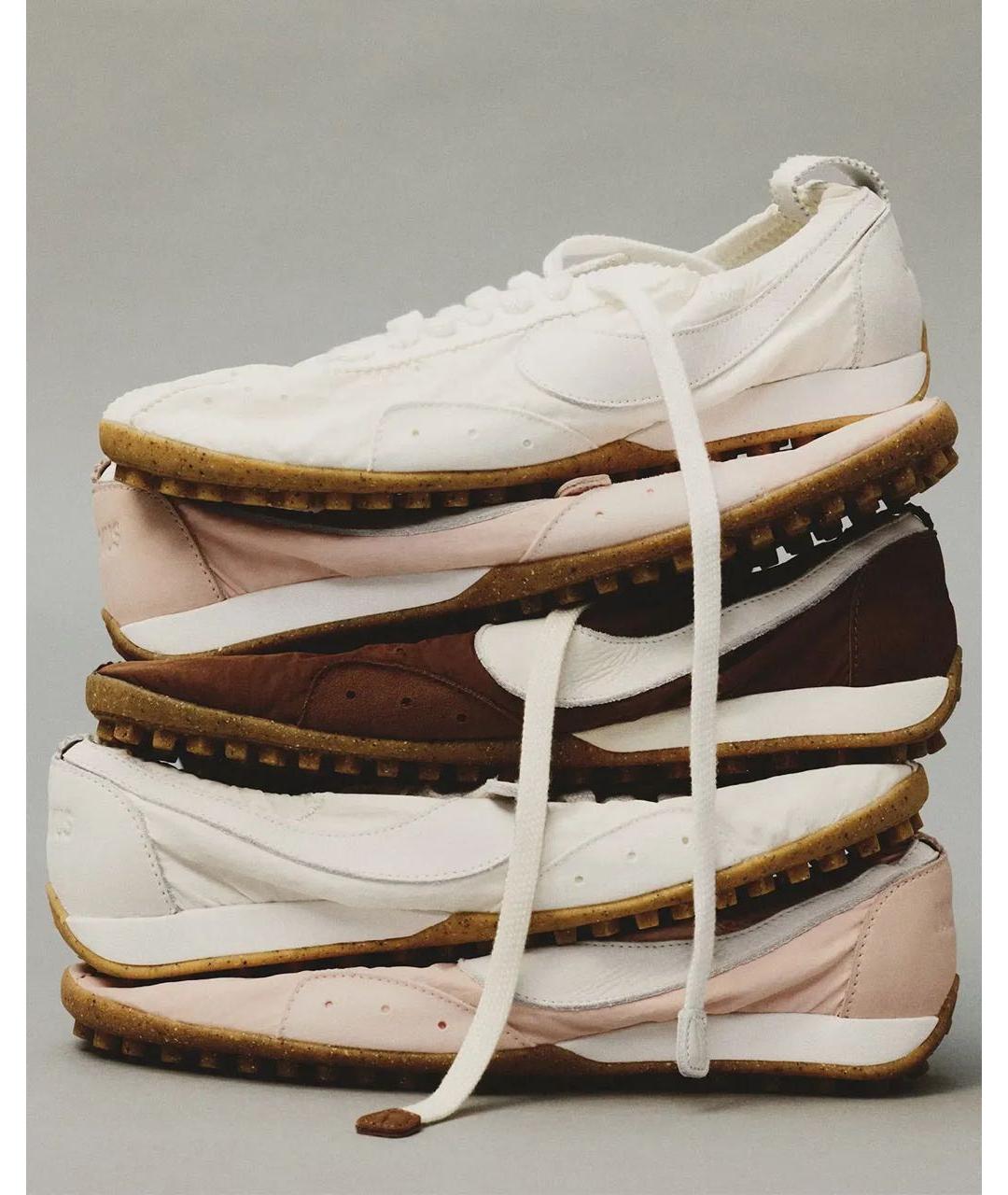 JACQUEMUS Коричневые низкие кроссовки / кеды, фото 5