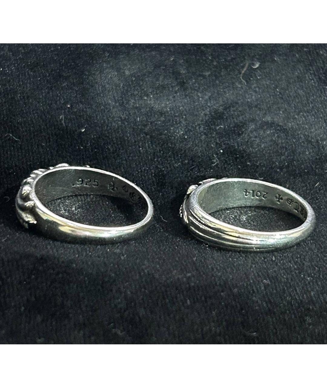 CHROME HEARTS Серебряное серебряное кольцо, фото 2