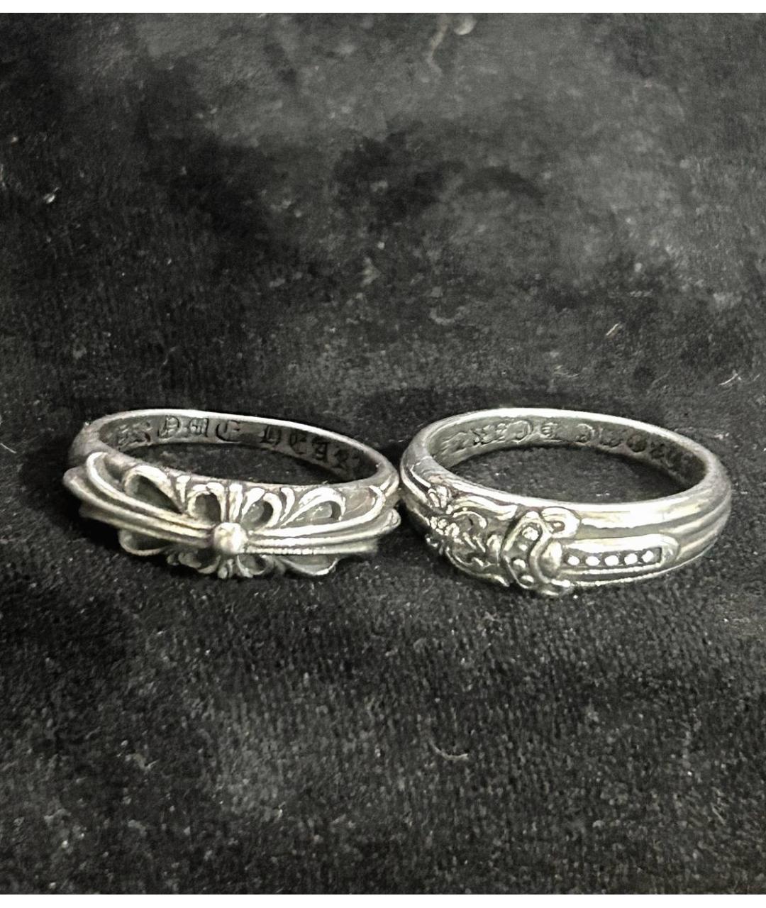 CHROME HEARTS Серебряное серебряное кольцо, фото 3