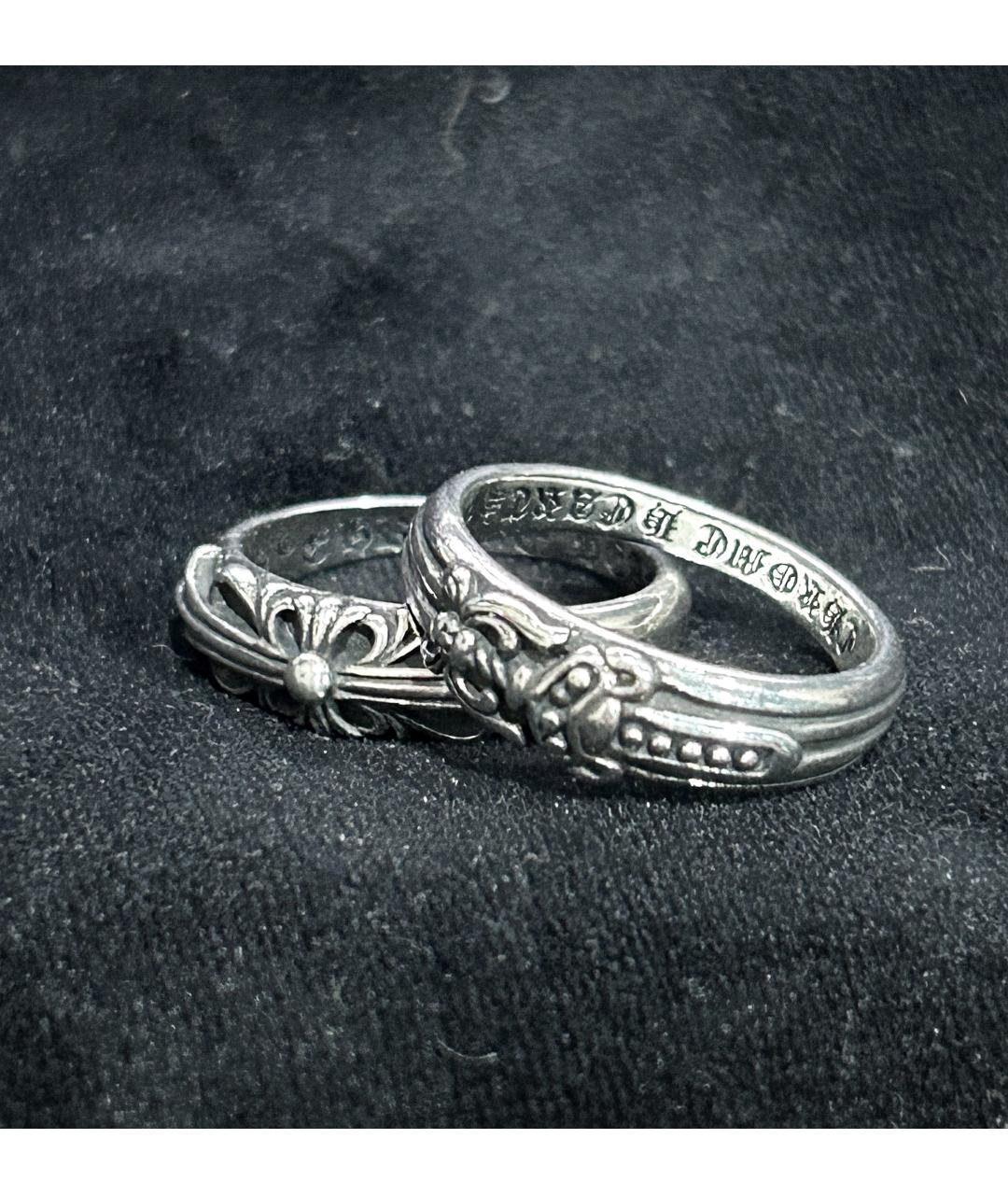 CHROME HEARTS Серебряное серебряное кольцо, фото 9