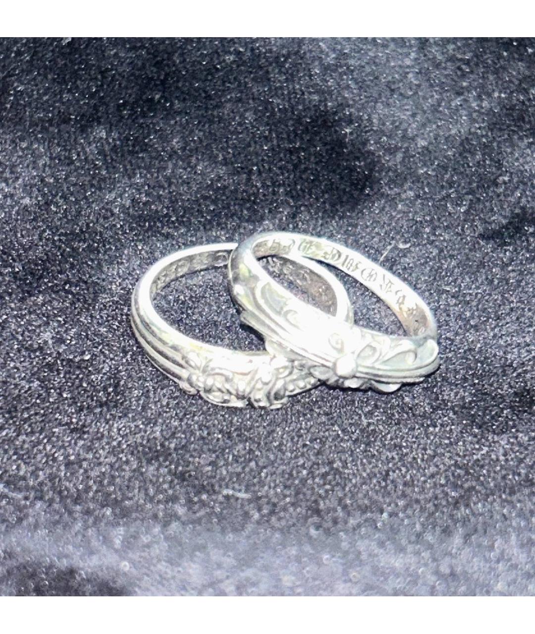 CHROME HEARTS Серебряное серебряное кольцо, фото 4