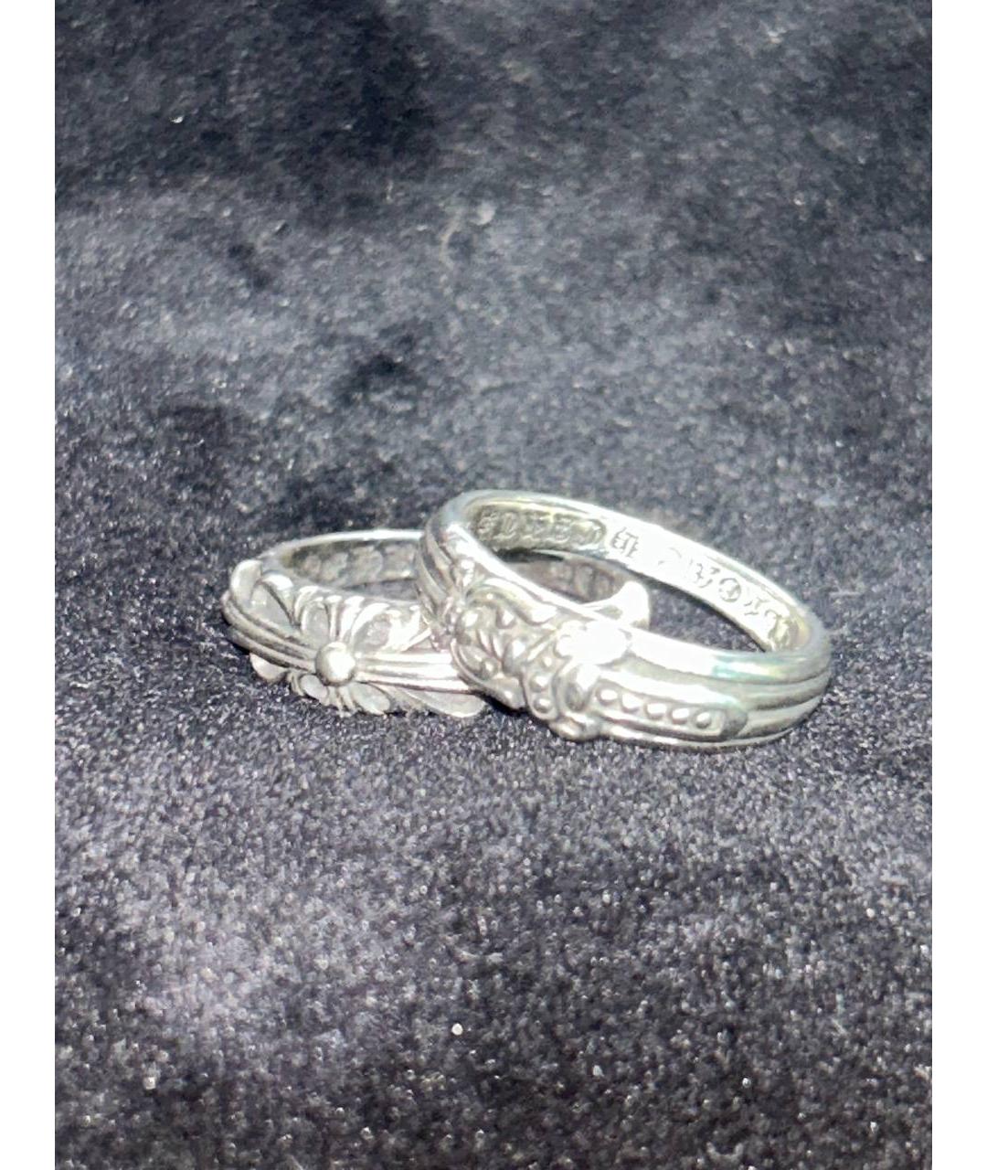 CHROME HEARTS Серебряное серебряное кольцо, фото 8