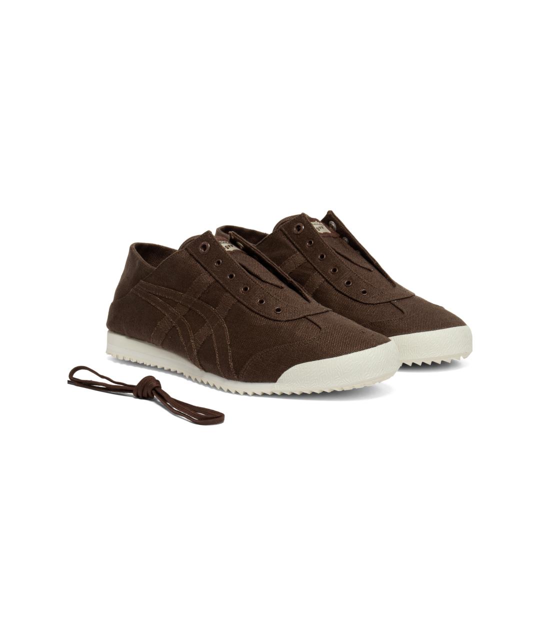 ONITSUKA TIGER Коричневые кроссовки, фото 3