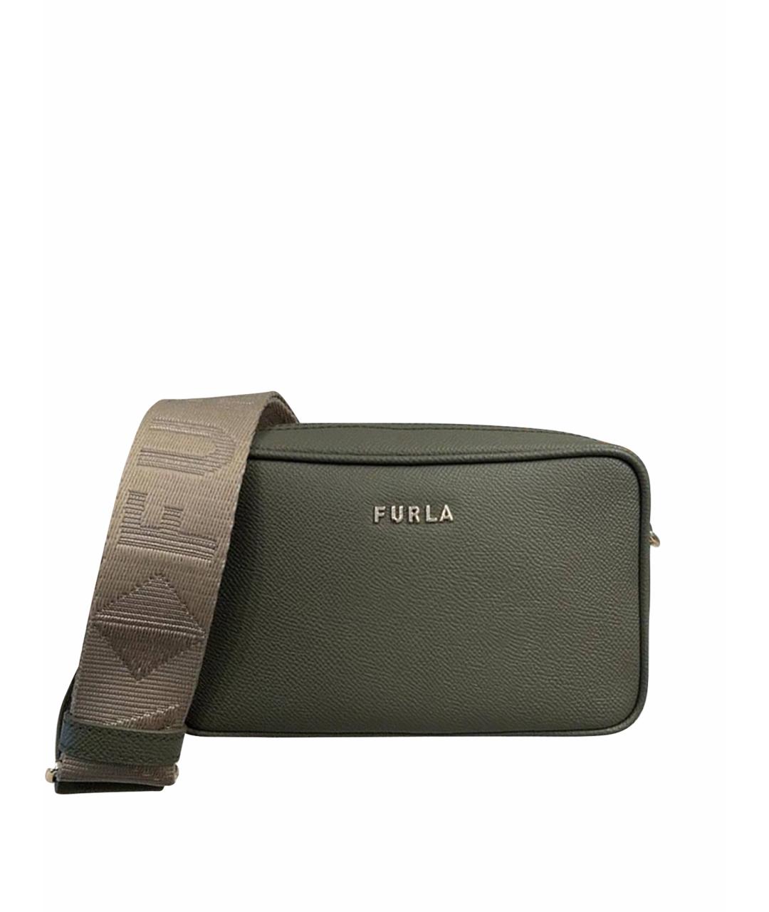 FURLA Хаки сумка через плечо, фото 1