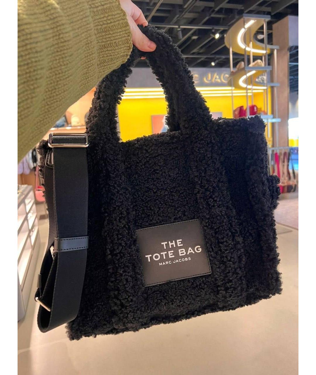 MARC JACOBS Черная сумка тоут, фото 5