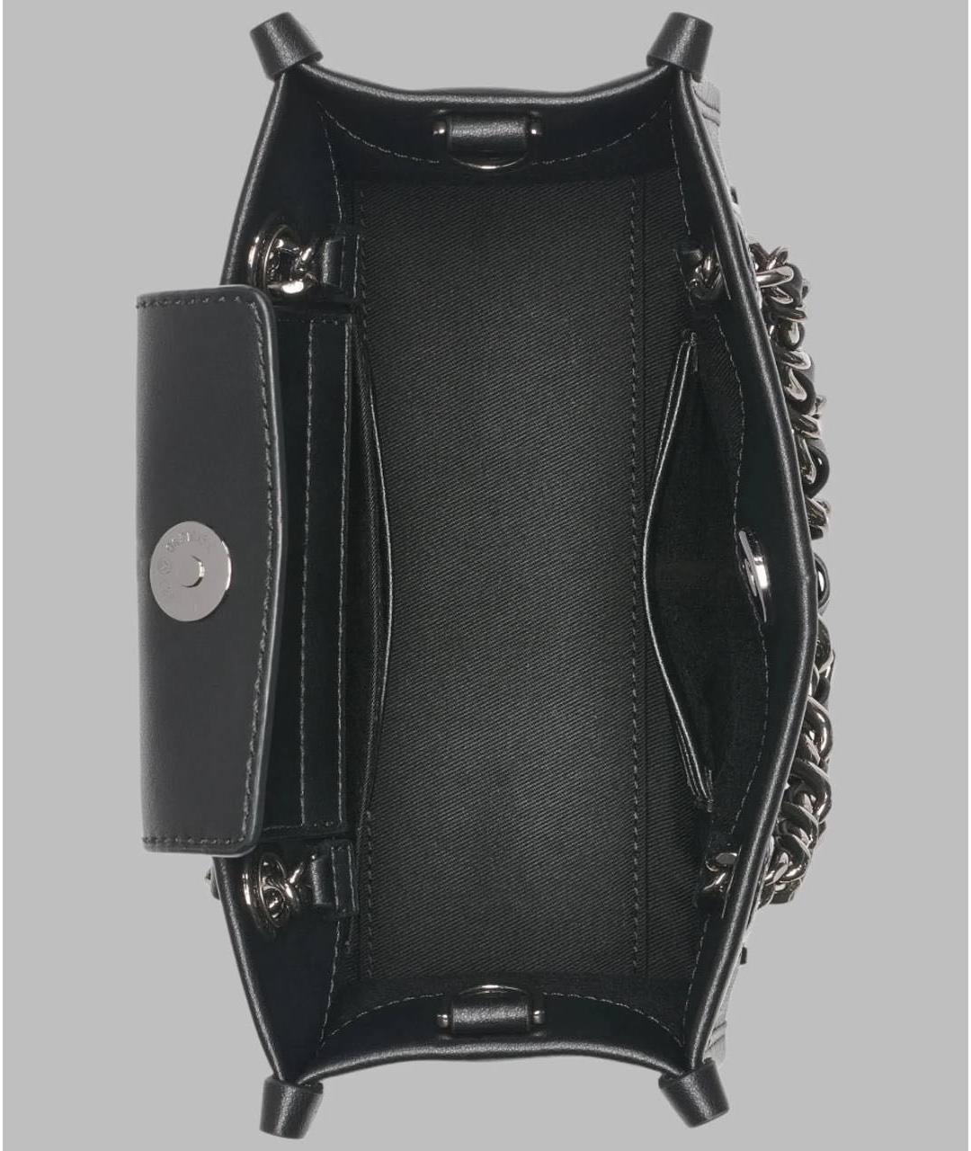 KARL LAGERFELD Черная сумка тоут, фото 4