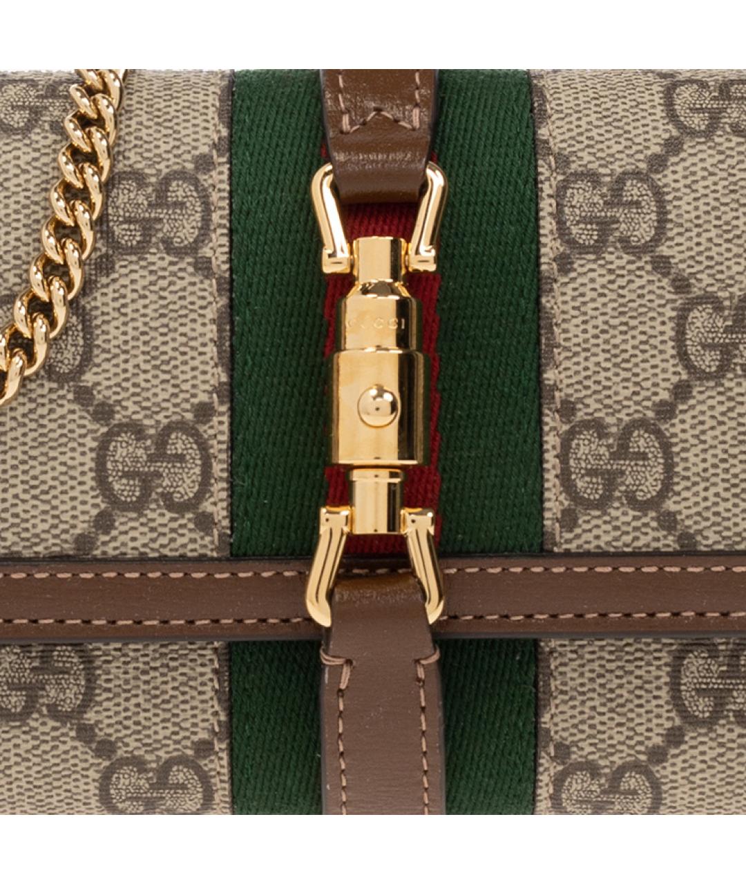 GUCCI Коричневая сумка через плечо, фото 5