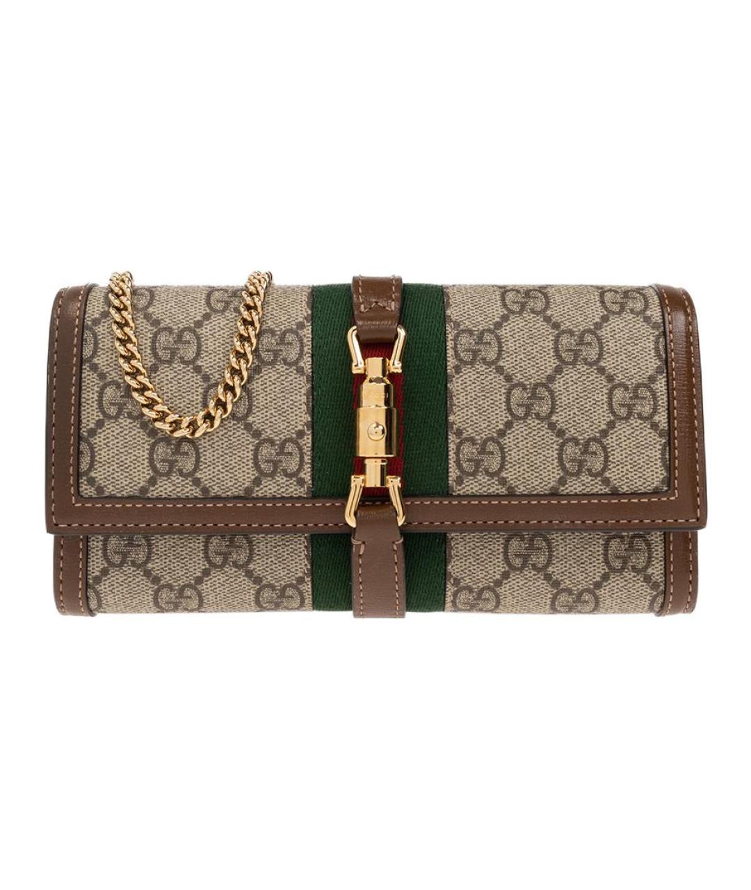 GUCCI Коричневая сумка через плечо, фото 1