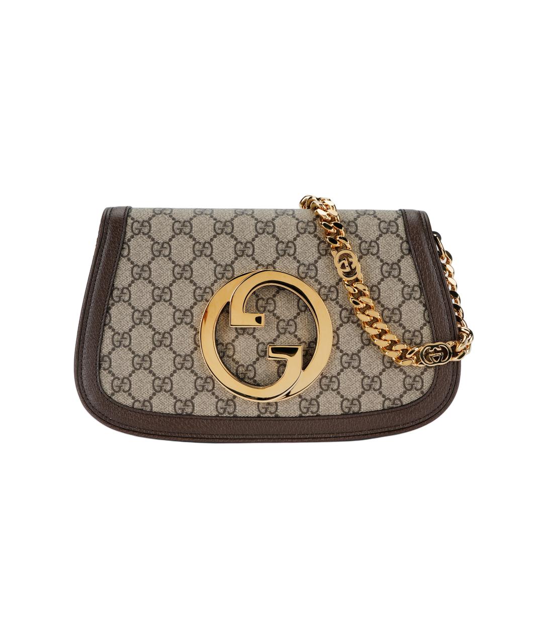 GUCCI Коричневая сумка через плечо, фото 1