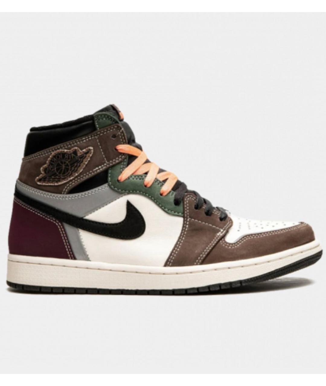 JORDAN Мульти замшевые высокие кроссовки / кеды, фото 5