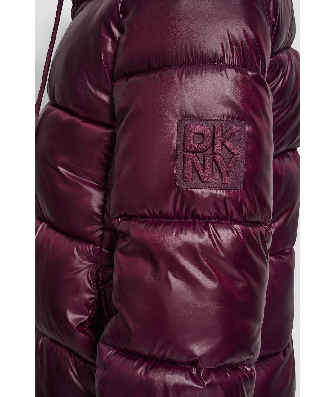 DKNY Бордовая куртка, фото 3
