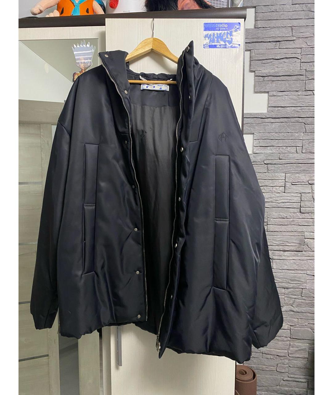 OFF-WHITE Черная куртка, фото 8