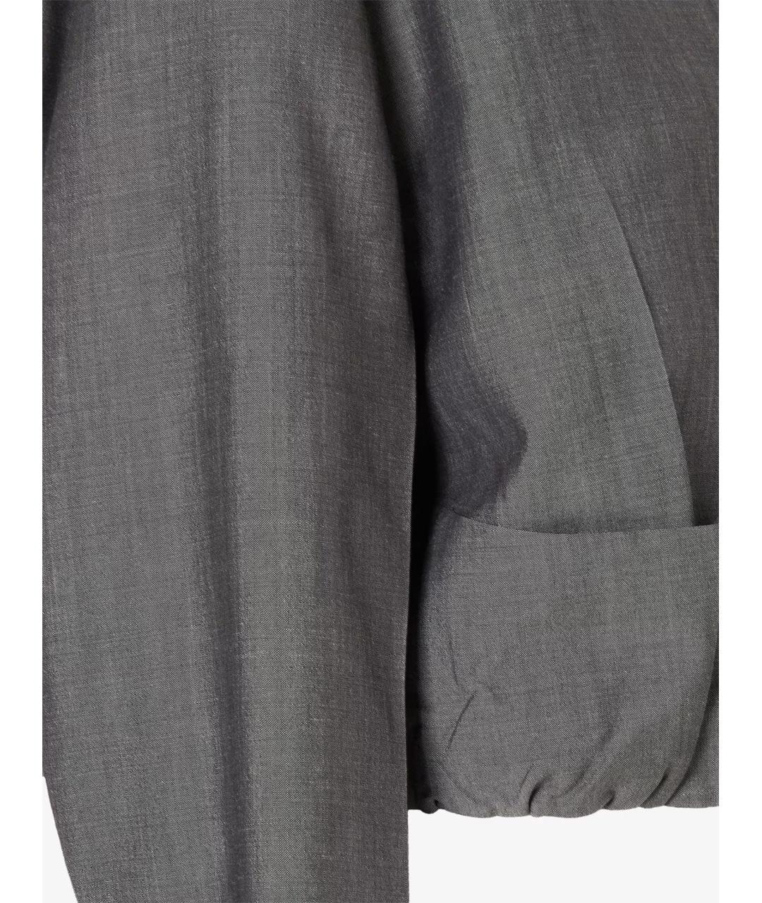 FENDI Серая шерстяная куртка, фото 3