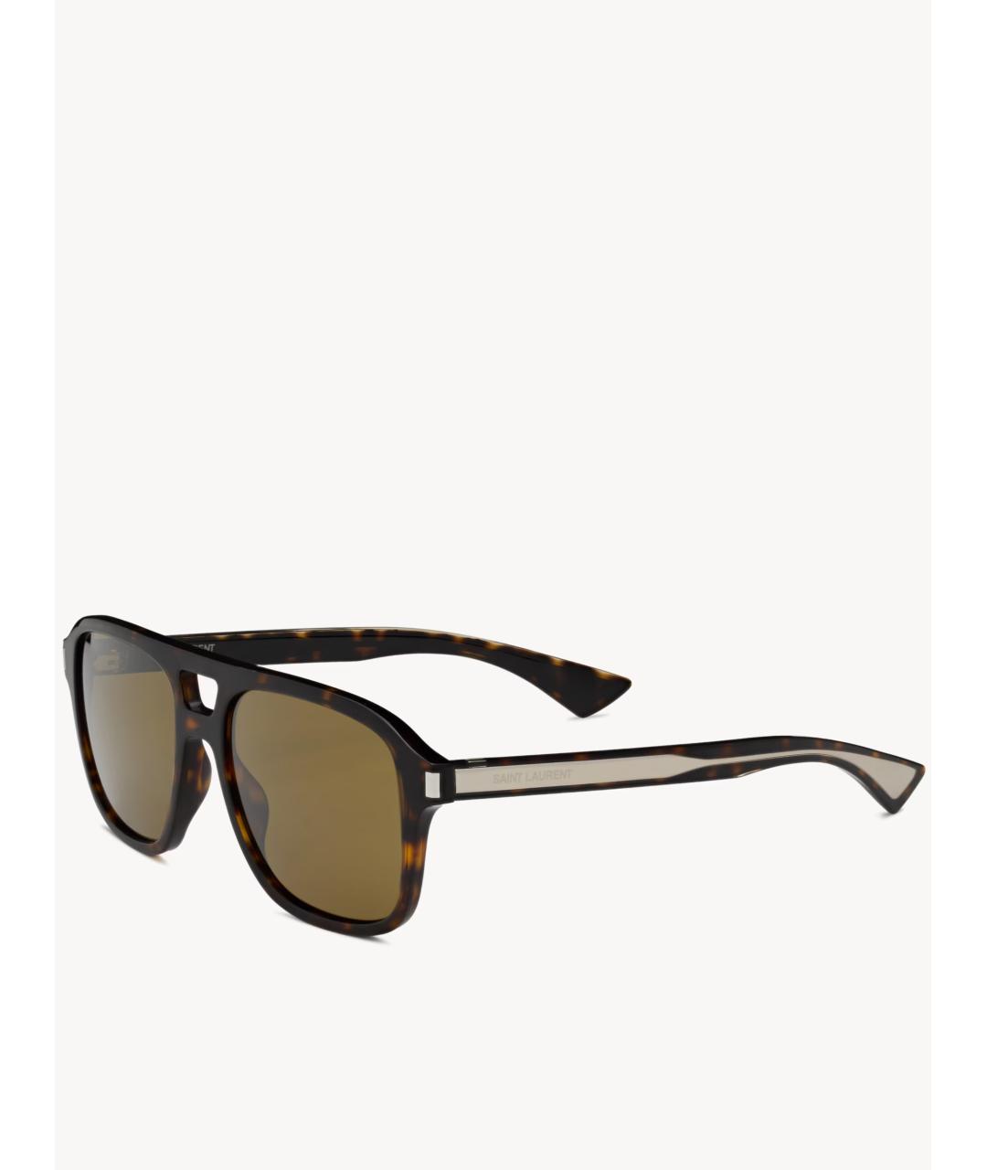 SAINT LAURENT Мульти пластиковые солнцезащитные очки, фото 2