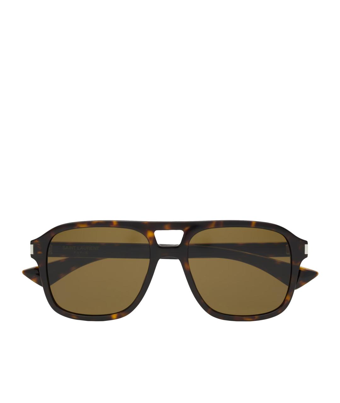 SAINT LAURENT Мульти пластиковые солнцезащитные очки, фото 1