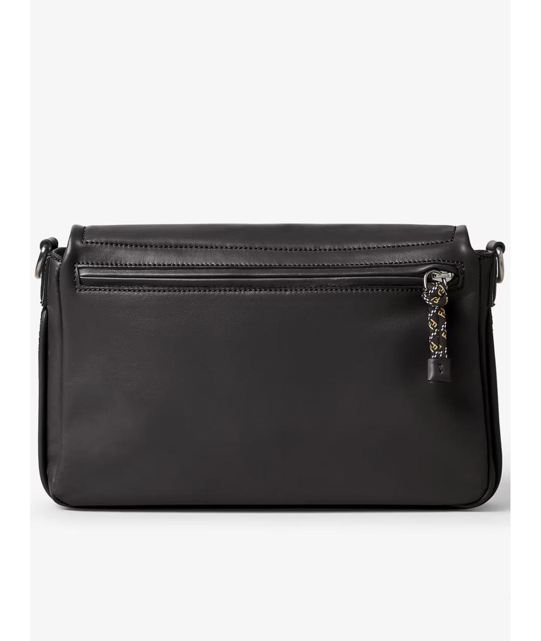 FENDI Черная кожаная сумка через плечо, фото 3