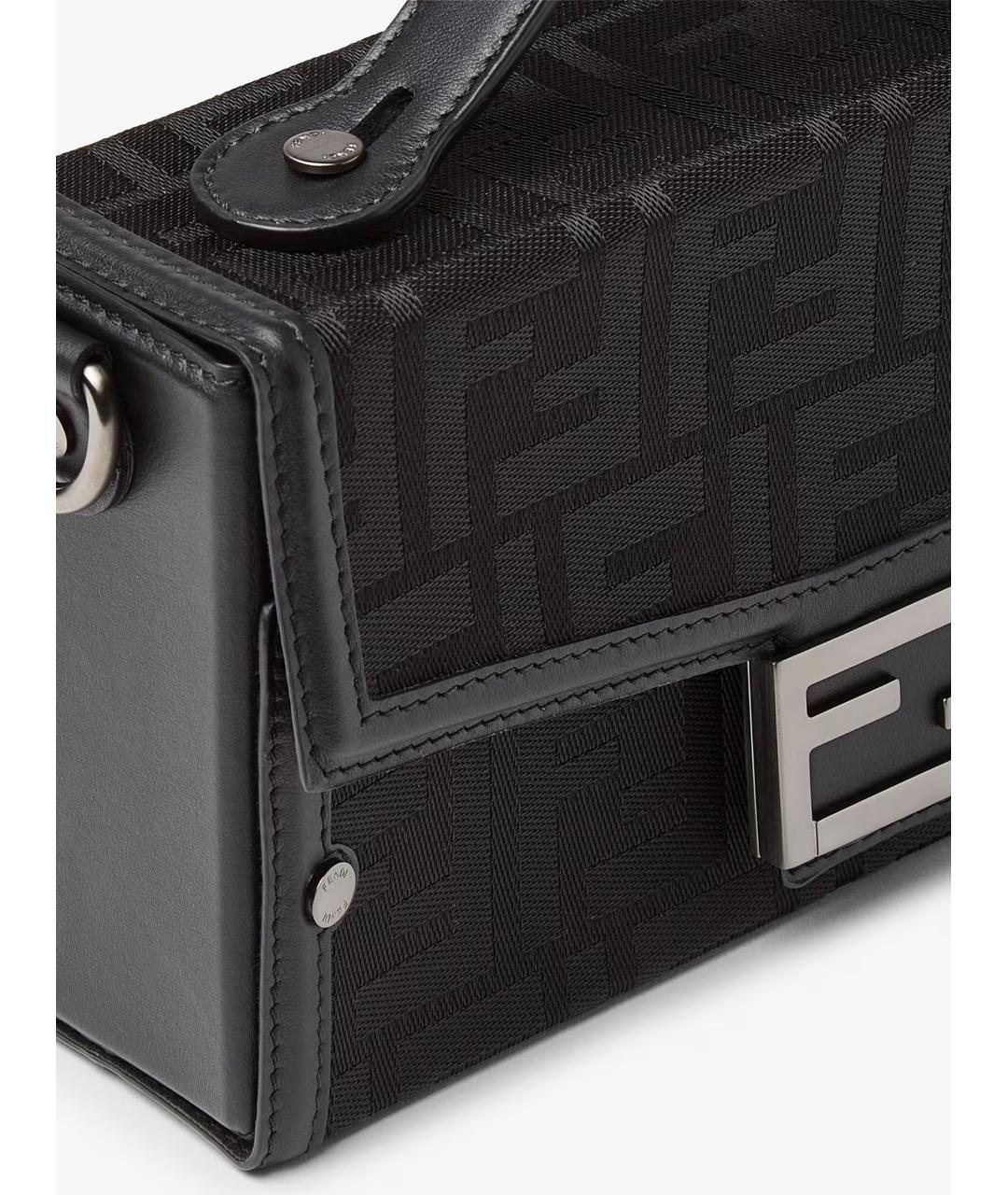 FENDI Черная сумка через плечо, фото 5