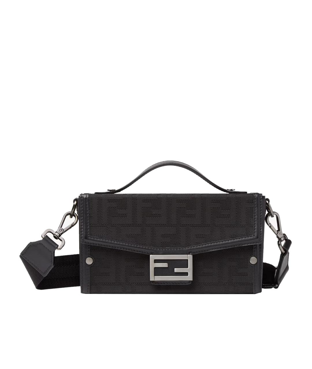 FENDI Черная сумка через плечо, фото 1