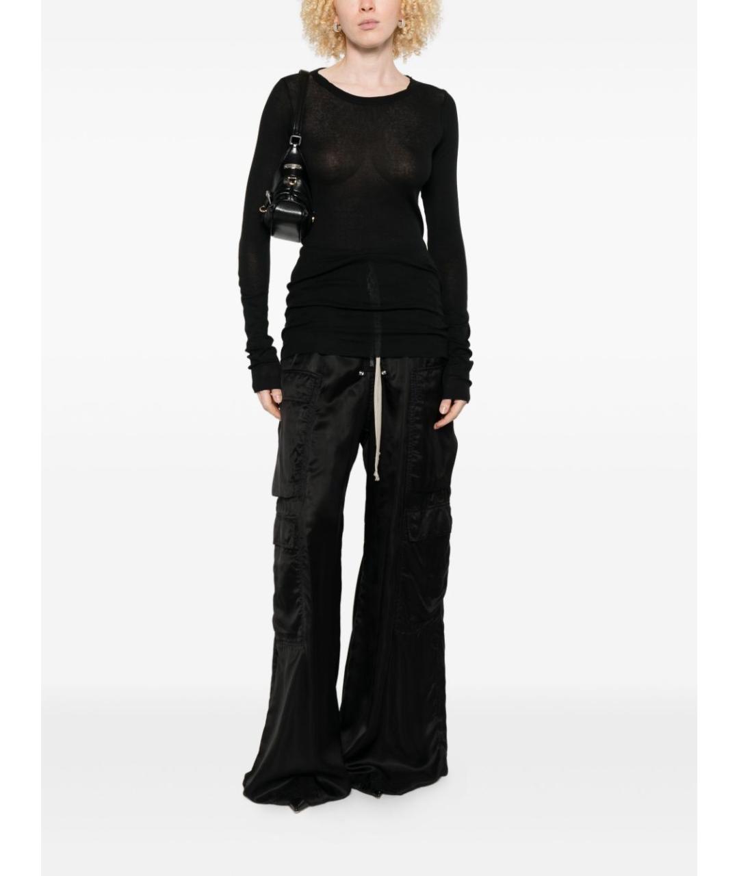 RICK OWENS Черный джемпер / свитер, фото 2