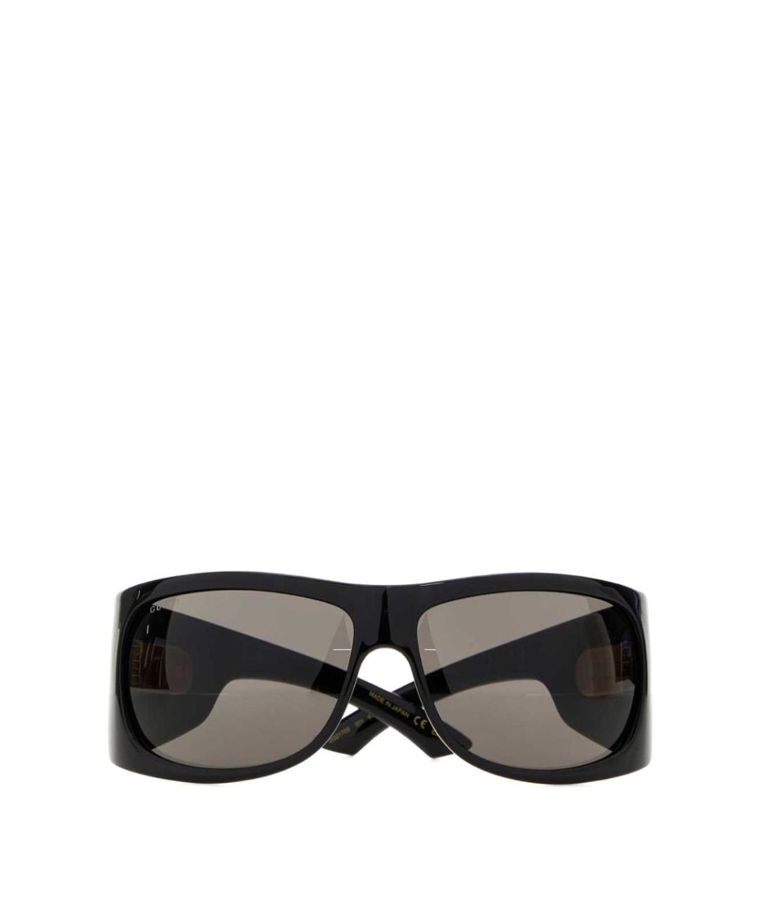GUCCI Черные пластиковые солнцезащитные очки, фото 2