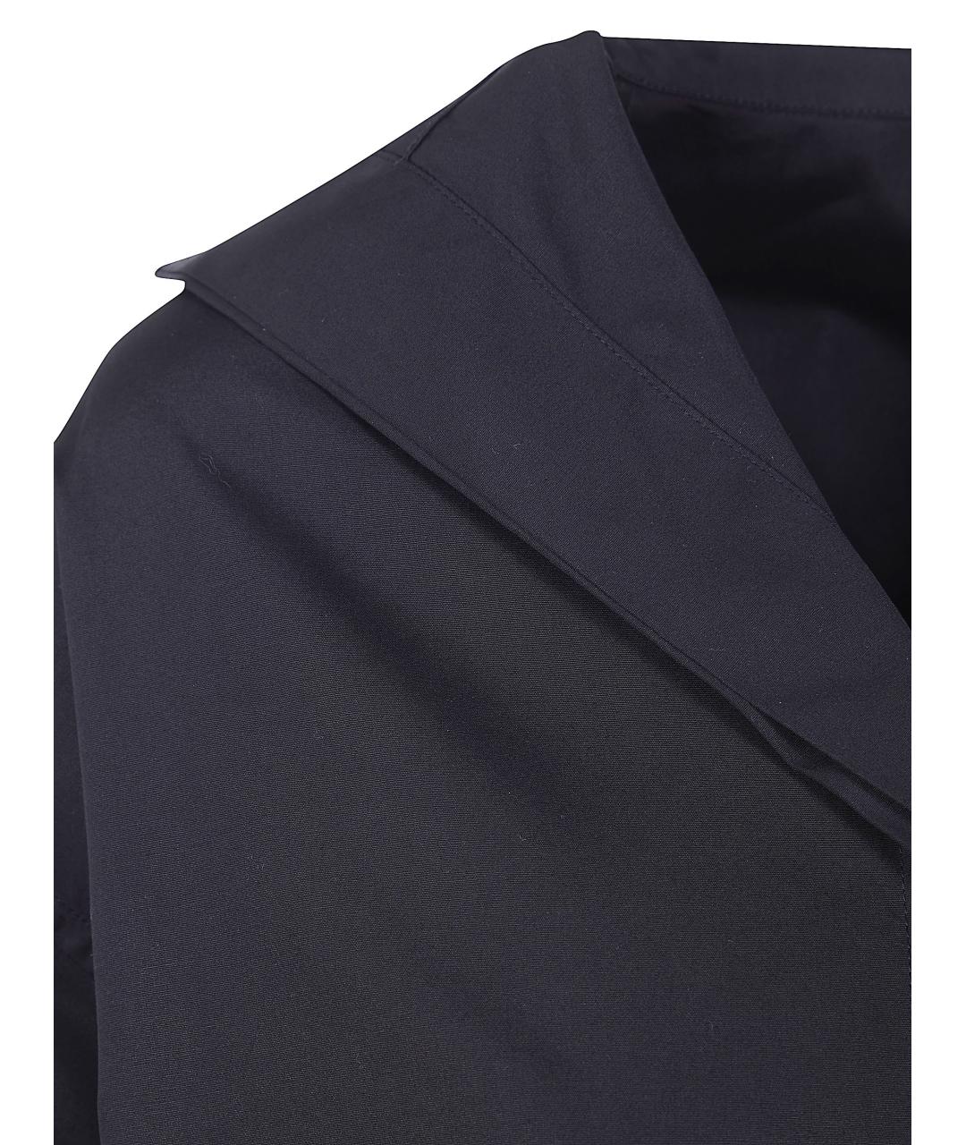 TOTEME Черная хлопковая рубашка, фото 3