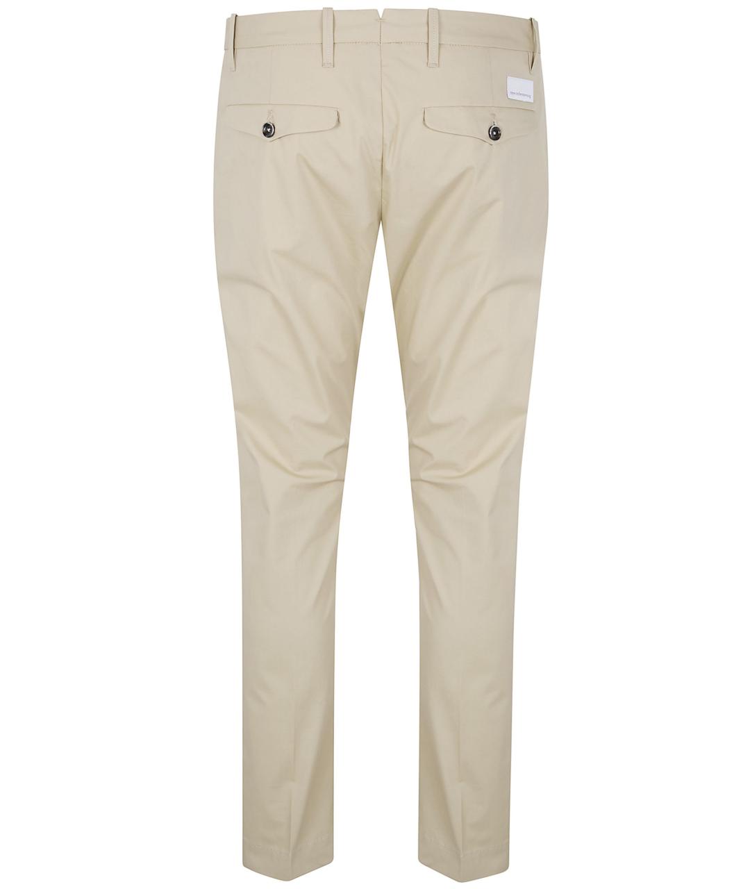 NINE IN THE MORNING Коричневые хлопковые повседневные брюки, фото 2