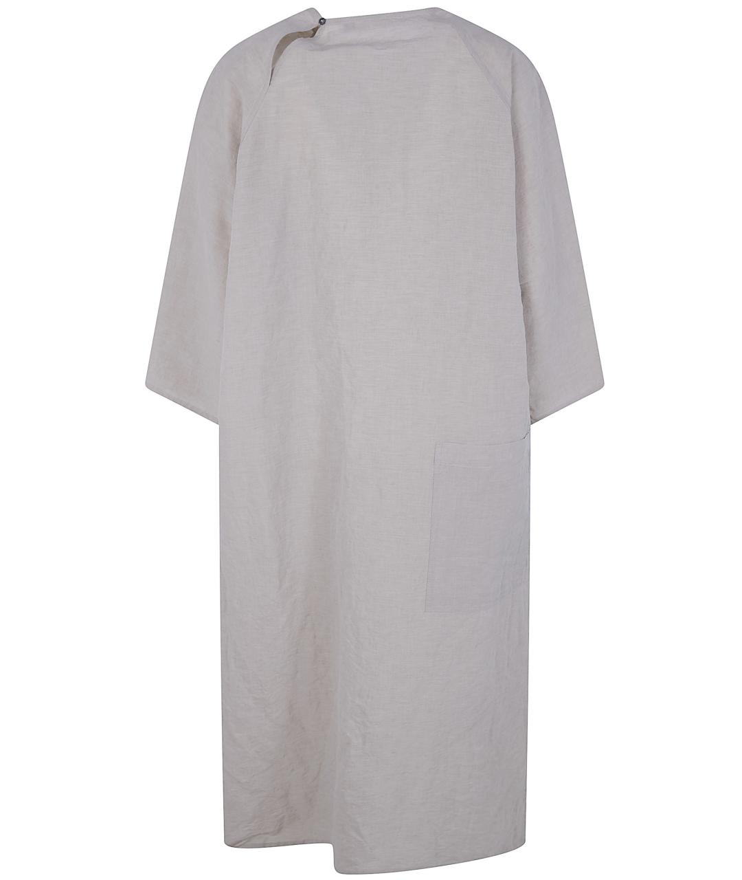 SOFIE D HOORE Бежевое хлопковое повседневное платье, фото 2