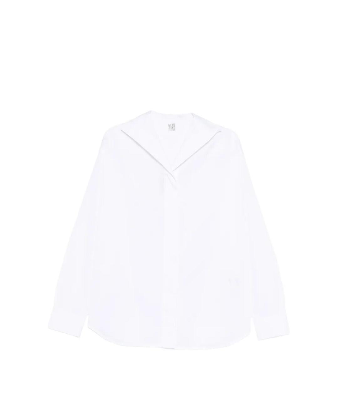 TOTEME Белая хлопковая рубашка, фото 1