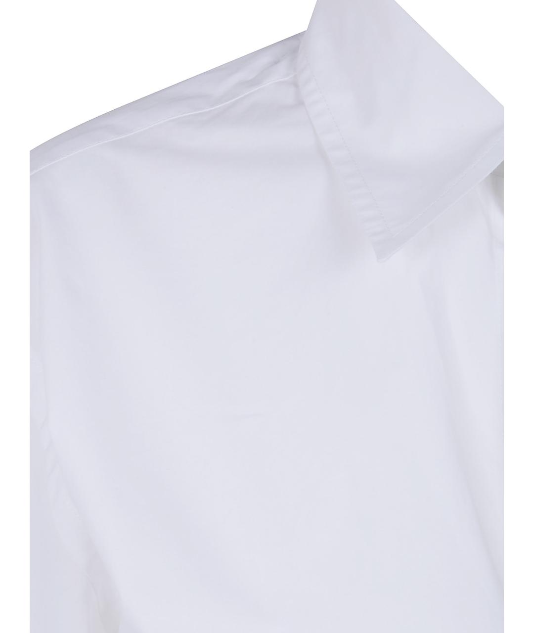 SOFIE D HOORE Белая хлопковая рубашка, фото 3