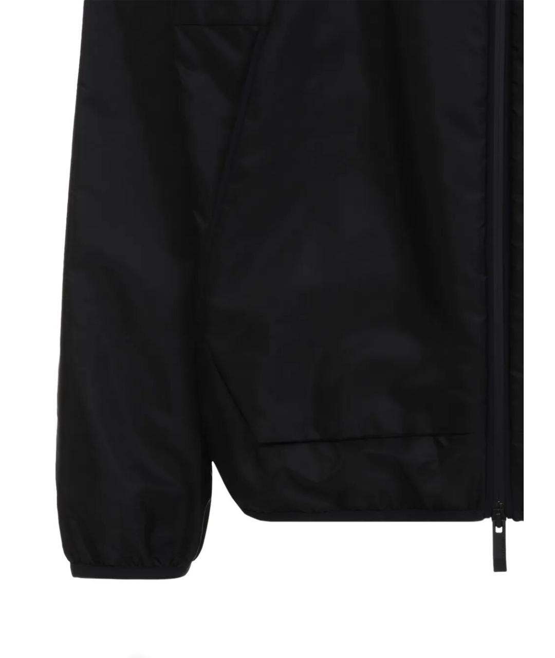 MONCLER Черная полиамидовая куртка, фото 3