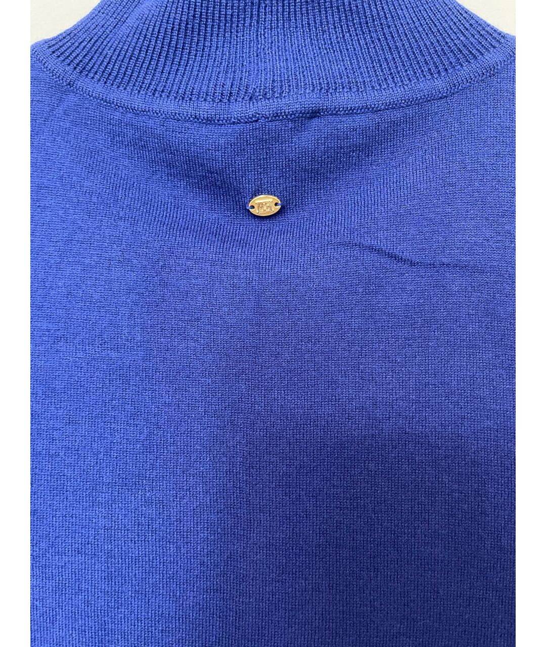 ESCADA Синий шерстяной джемпер / свитер, фото 3