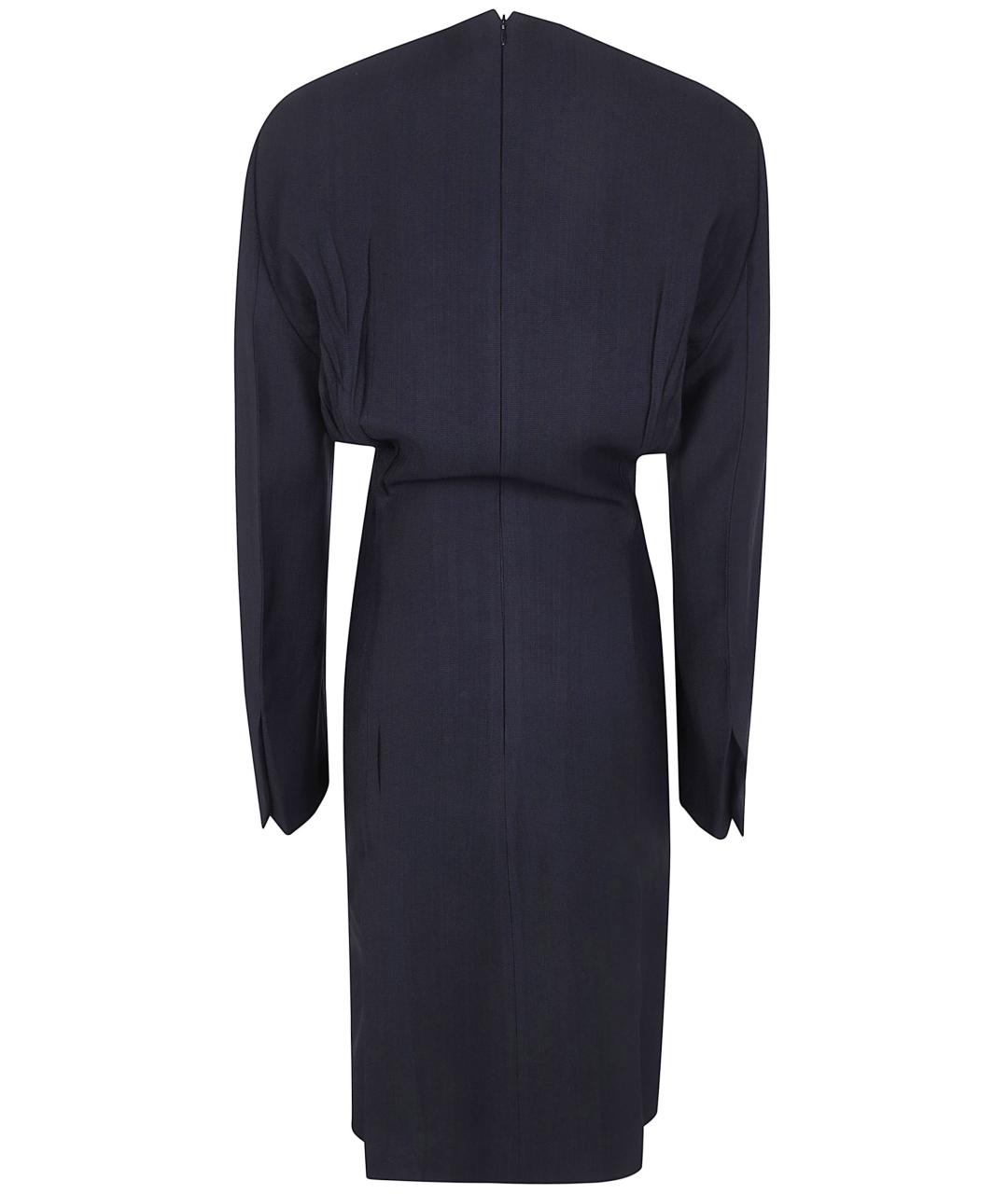 PHOEBE PHILO Черное шелковое повседневное платье, фото 5