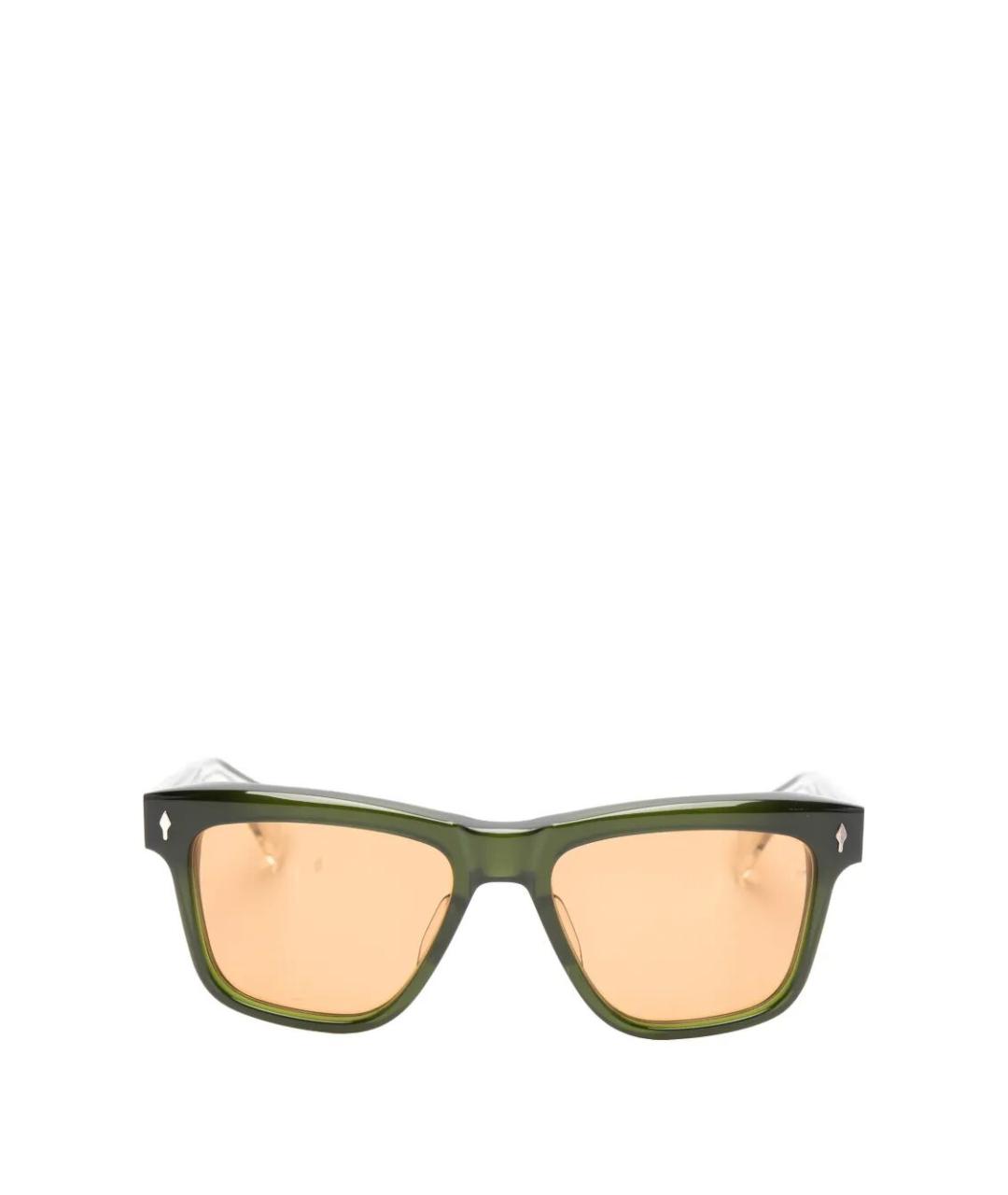 JACQUES MARIE MAGE Коричневые солнцезащитные очки, фото 1