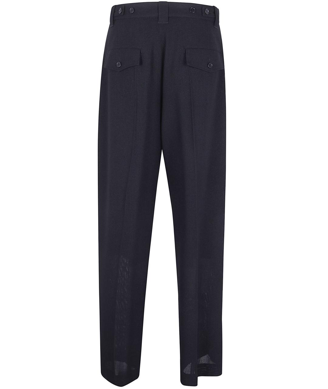 PHOEBE PHILO Черные прямые брюки, фото 5