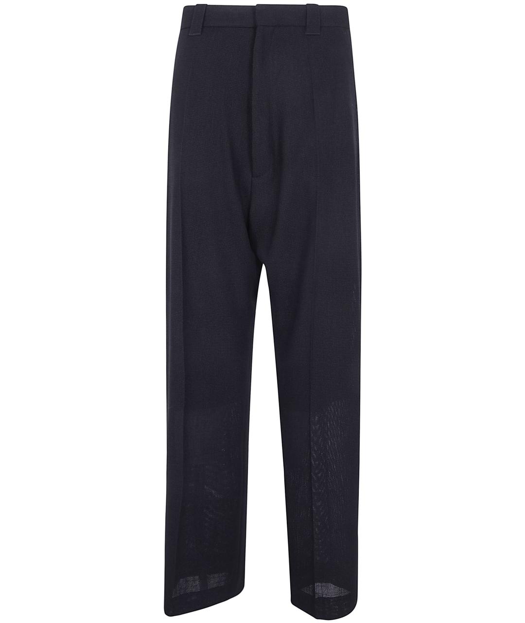 PHOEBE PHILO Черные прямые брюки, фото 4