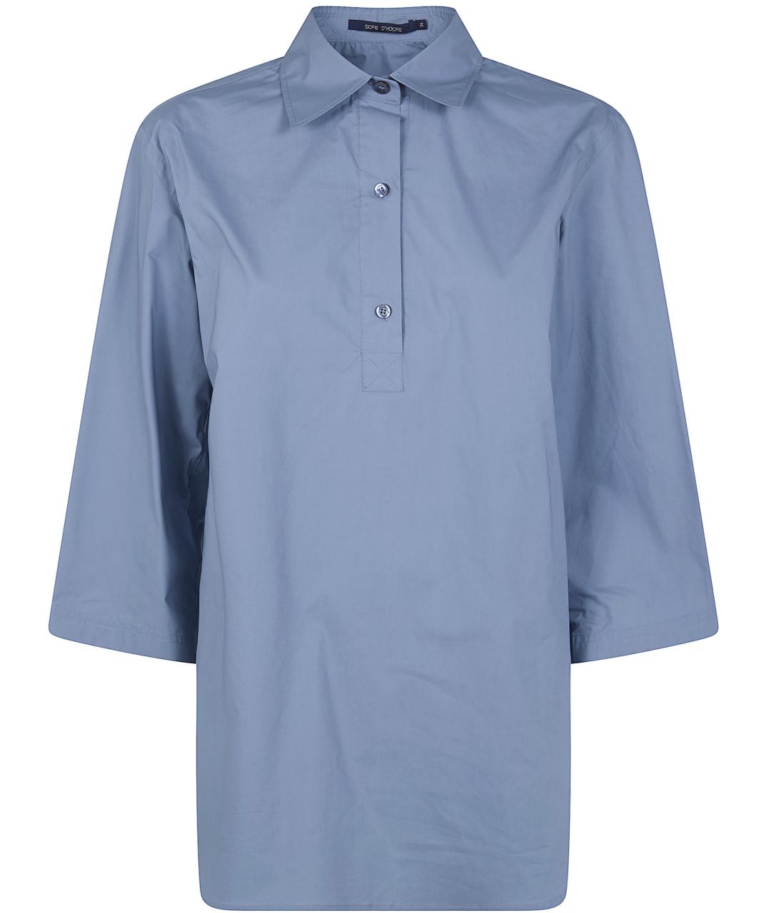 SOFIE D HOORE Хлопковая рубашка, фото 1