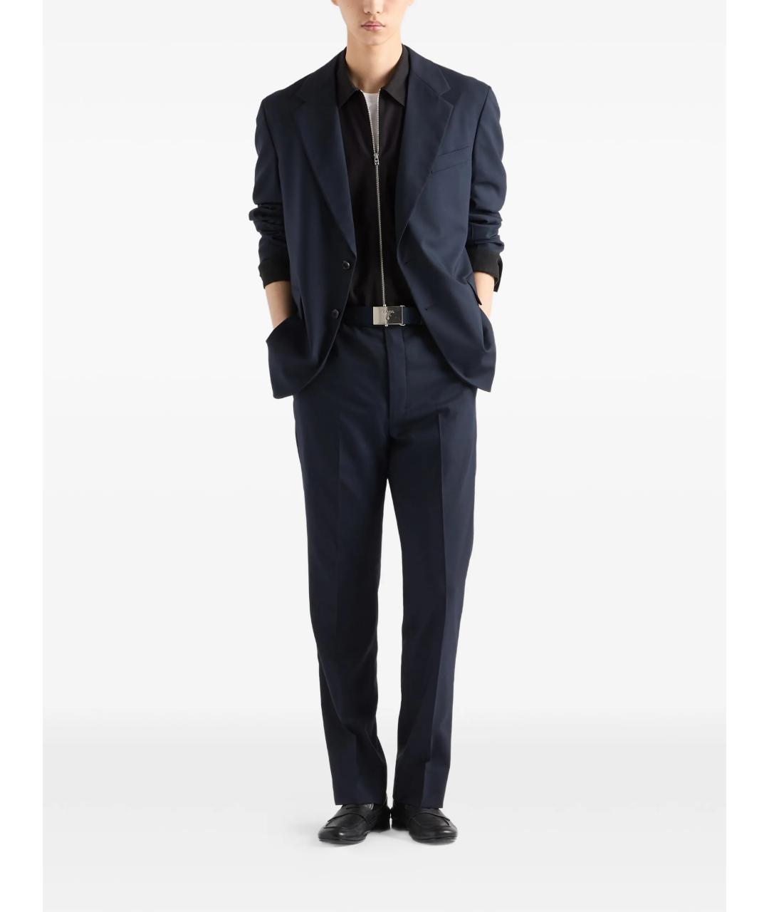 PRADA Черная хлопковая кэжуал рубашка, фото 2