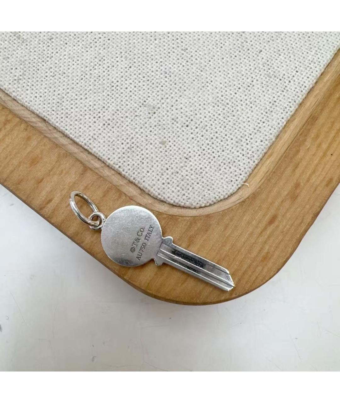 TIFFANY&CO Серебрянный кулон из белого золота, фото 5