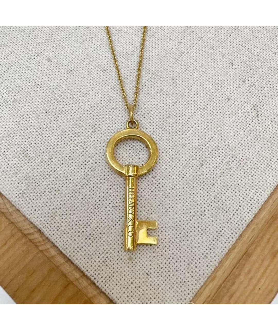 TIFFANY&CO Золотое колье из желтого золота, фото 3