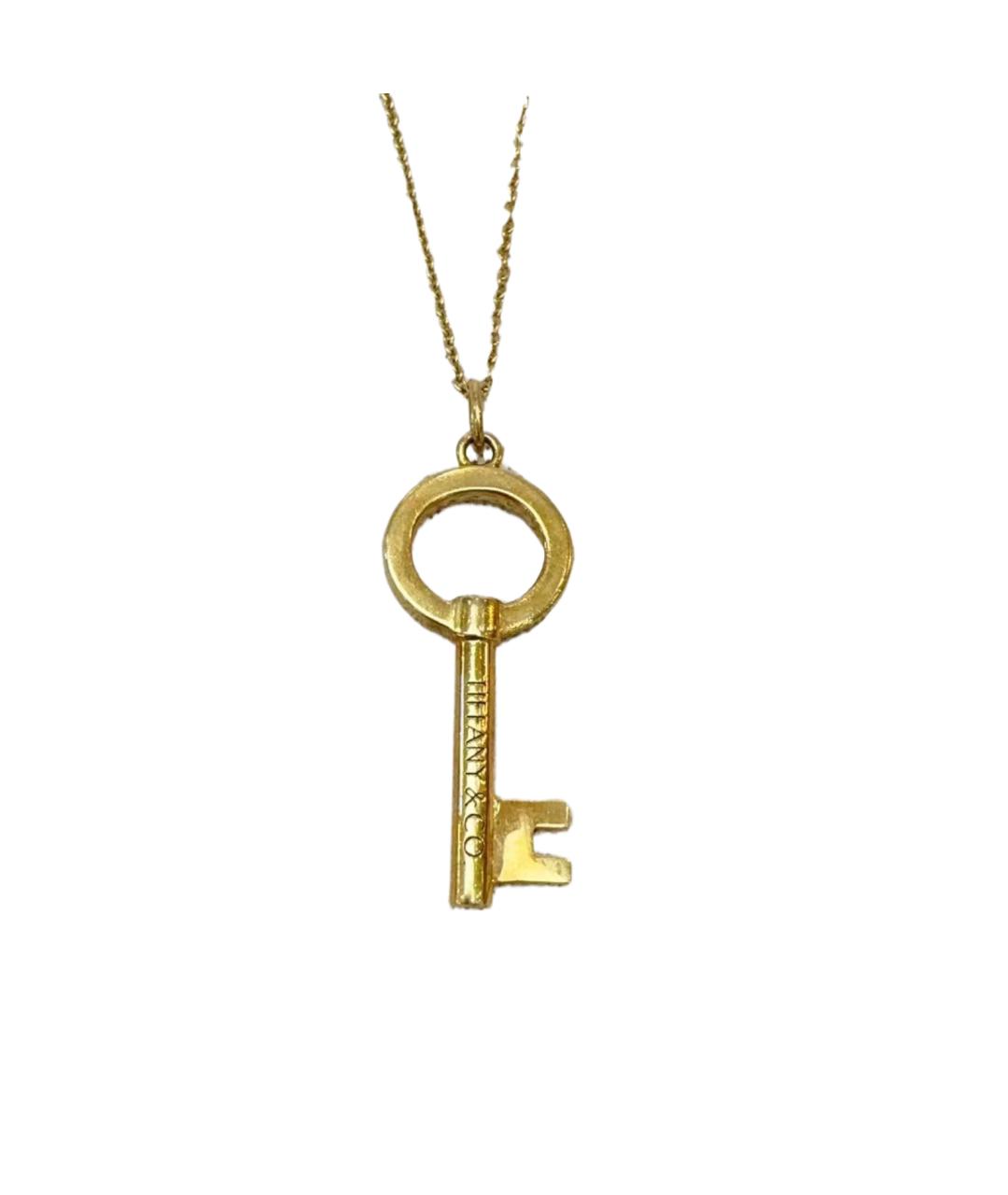 TIFFANY&CO Золотое колье из желтого золота, фото 6