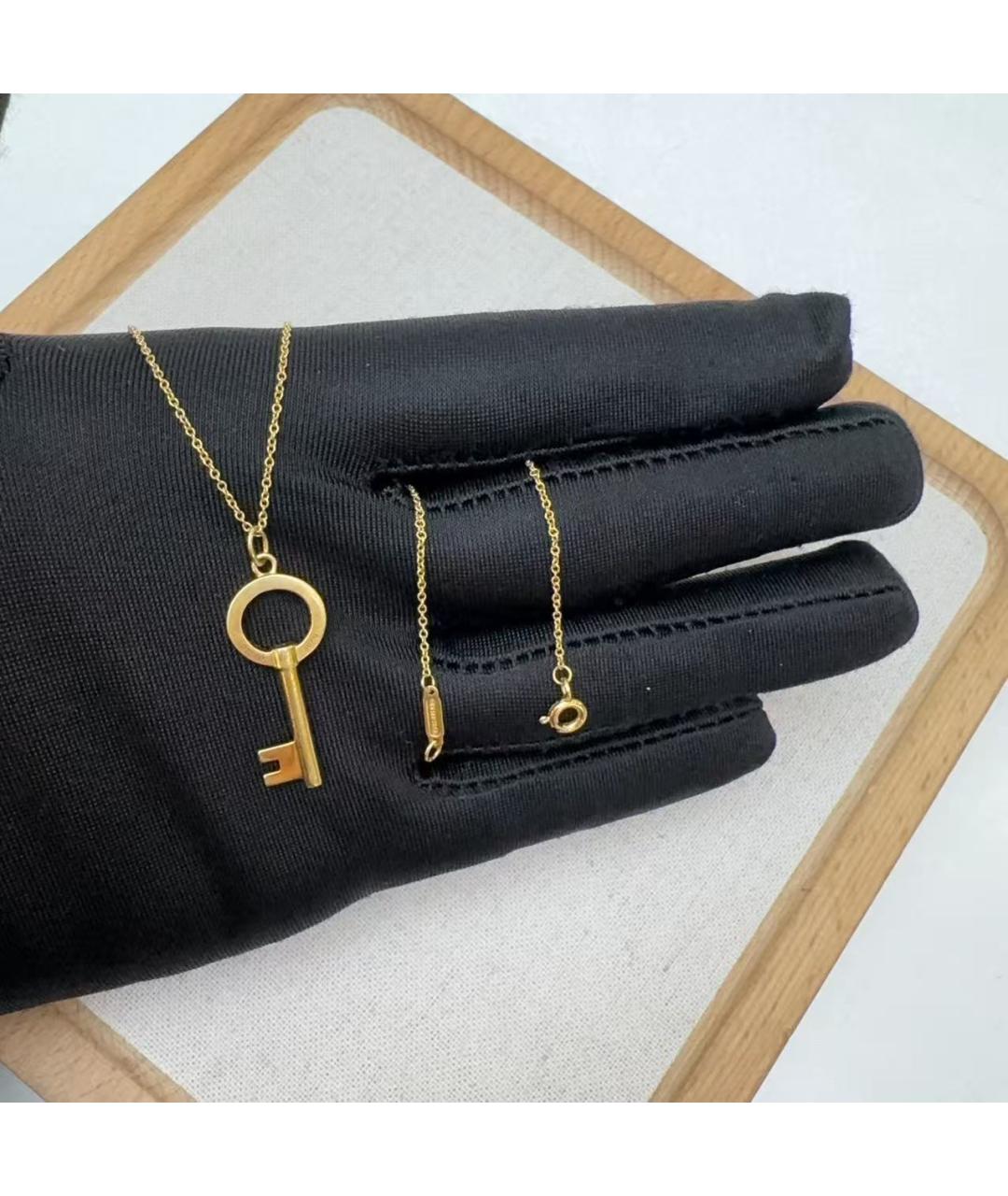 TIFFANY&CO Золотое колье из желтого золота, фото 4