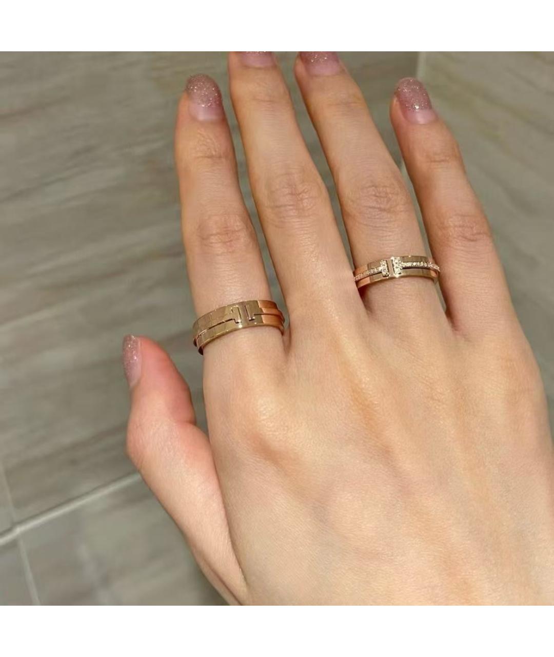TIFFANY&CO Золотое кольцо из розового золота, фото 7