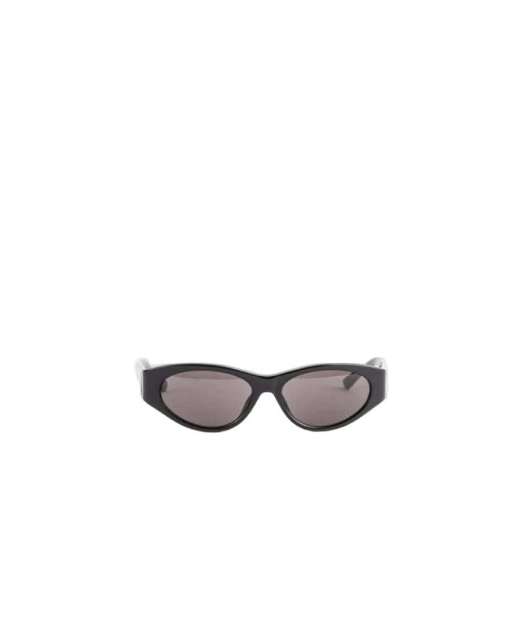 BALENCIAGA Черные пластиковые солнцезащитные очки, фото 2