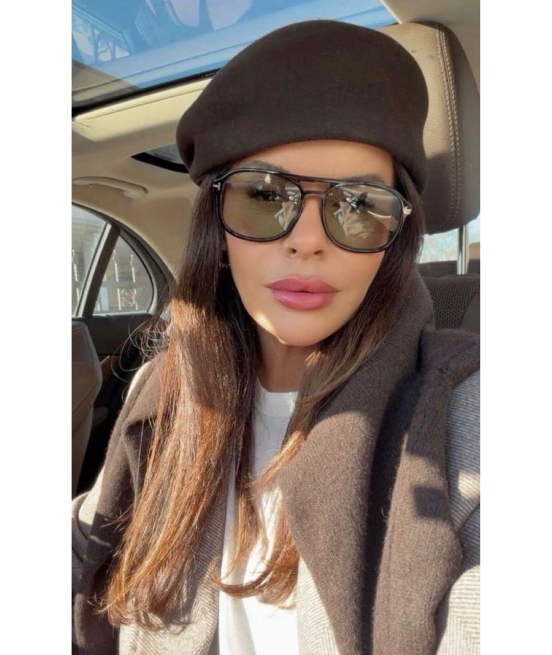 TOM FORD Пластиковые солнцезащитные очки, фото 4