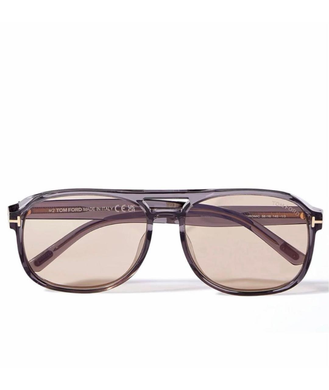 TOM FORD Пластиковые солнцезащитные очки, фото 5