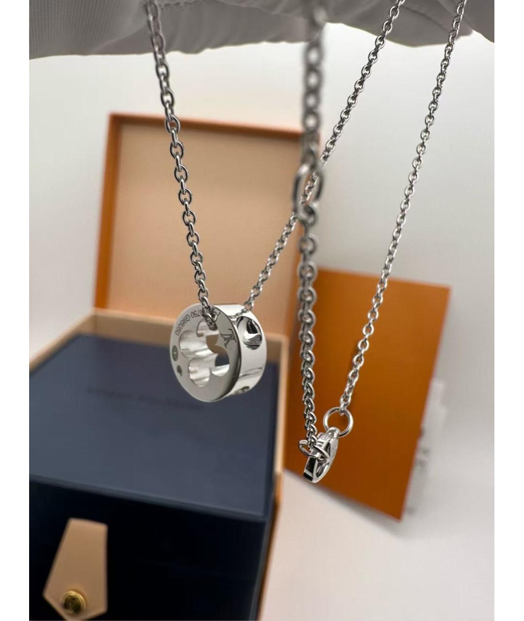 LOUIS VUITTON Серебряная подвеска из белого золота, фото 3