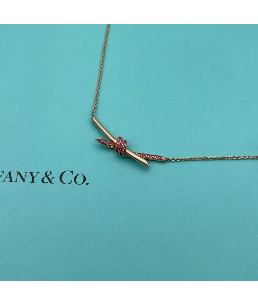 TIFFANY&CO Золотое колье из розового золота, фото 2