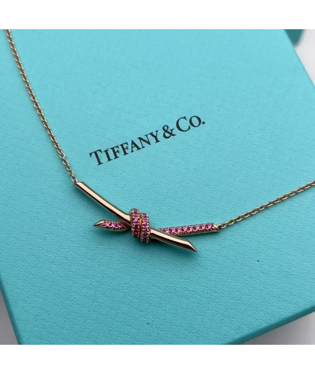 TIFFANY&CO Золотое колье из розового золота, фото 5
